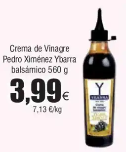 FROIZ Crema de Vinagre Pedro Ximénez Ybarra balsámico 560 g oferta