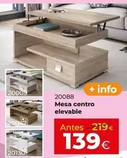 Mesa elevable