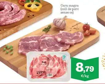 Sorli Carn magra (coll de porc sense os) oferta