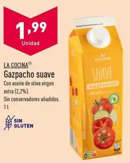 ALDI LA COCINAⓇ Gazpacho suave oferta