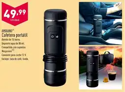 ALDI AMBIANOⓇ Cafetera portátil oferta
