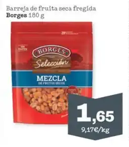 Sorli Barreja de fruita seca fregida Borges 180 g oferta