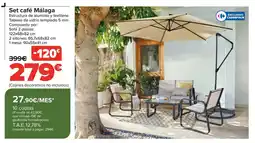 Carrefour Set café Málaga oferta