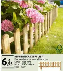 Minitanca de pi lisa