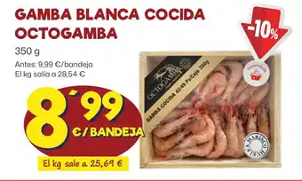AhorraMas GAMBA BLANCA COCIDA OCTOGAMBA oferta