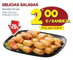 AhorraMas DELICIAS SALADAS oferta