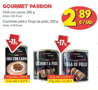 AhorraMas GOURMET PASSION oferta