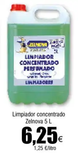 FROIZ Limpiador concentrado Zelnova 5 L oferta