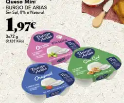 Gadis Queso Mini BURGO DE ARIAS oferta