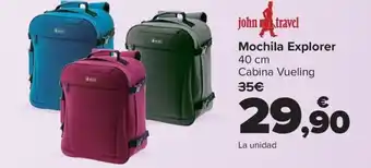 Carrefour Mochila Explorer oferta