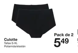 Zeeman Culotte oferta