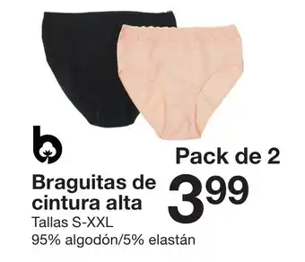 Zeeman Braguitas de cintura alta oferta