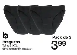 Zeeman Braguitas oferta