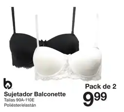 Zeeman Sujetador Balconette oferta