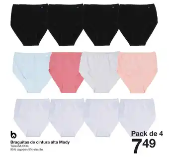 Zeeman Braguitas de cintura alta Mady oferta