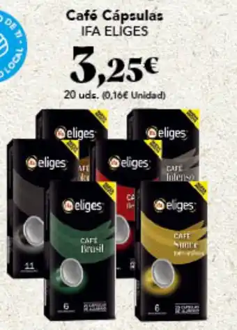 Gadis Café Cápsulas IFA ELIGES oferta