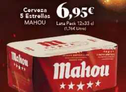 Gadis Cerveza 5 Estrellas MAHOU oferta