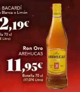 Gadis Ron Oro AREHUCAS oferta