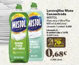Gadis Lavavajillas Mano Concentrado MISTOL oferta