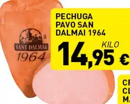 Hiperber PECHUGA PAVO SAN DALMAI 1964 oferta