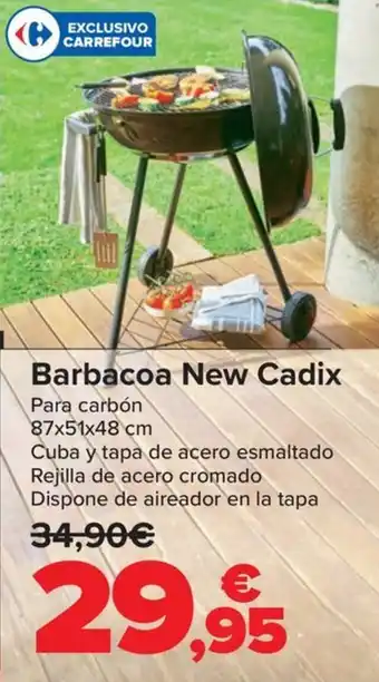 Carrefour Barbacoa New Cadix oferta