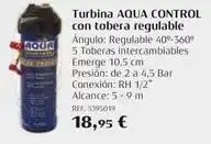 BigMat Turbina aqua control con tobera regulable oferta
