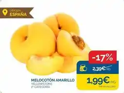 Supermercados La Despensa Melocoton amarillo oferta