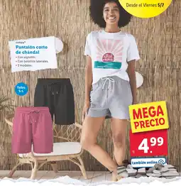 Lidl Pantalón corto de chándal oferta