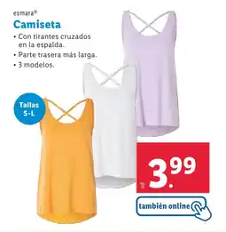 Lidl Camiseta oferta