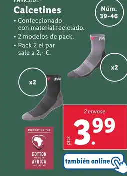 Lidl Calcetines oferta