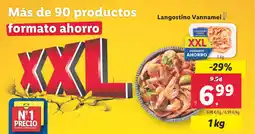 Lidl Langostino Vannamei oferta