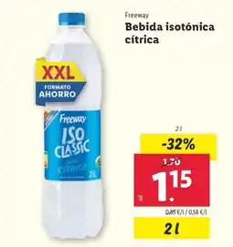 Lidl Bebida isotónica cítrica oferta