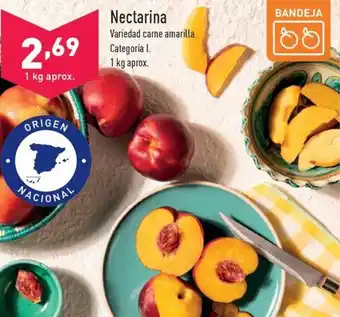 ALDI Nectarina oferta