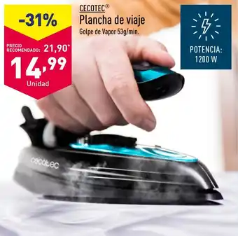 ALDI CECOTECⓇ Plancha de viaje oferta