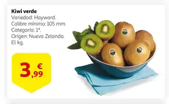 Alcampo Kiwi verde oferta