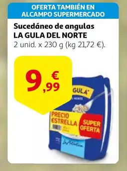 Alcampo Sucedáneo de angulas LA GULA DEL NORTE oferta