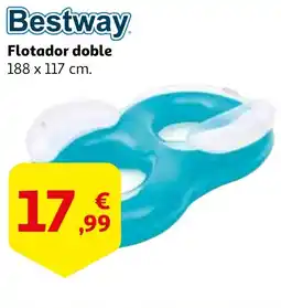 Alcampo Bestway Flotador doble oferta