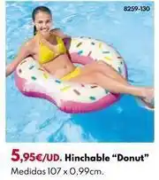 BricoCentro Hinchable donut oferta