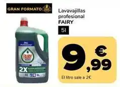 Supeco Fairy - lavavajillas profesional oferta