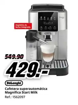 MediaMarkt Cafetera superautomática Magnifica Start Milk oferta