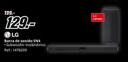 MediaMarkt Barra de sonido SN4 oferta