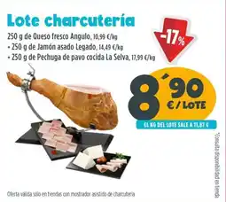 AhorraMas Lote charcutería oferta