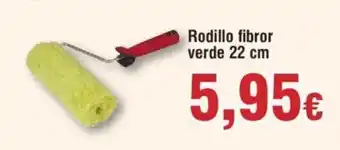 FROIZ Rodillo fibror verde 22 cm oferta