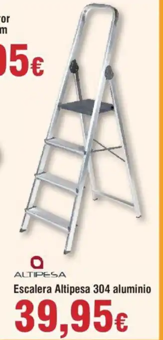 FROIZ Escalera Altipesa 304 aluminio oferta