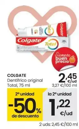 Eroski COLGATE oferta