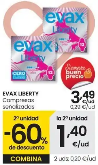 Eroski EVAX LIBERTY oferta