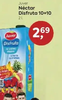 Suma Supermercados Juver Néctar Disfruta 10+10 oferta