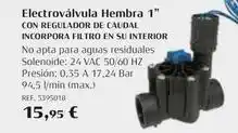BigMat Electroválvula hembra 1 oferta