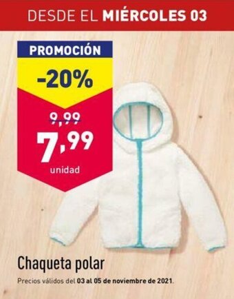 ALDI Chaqueta Polar oferta