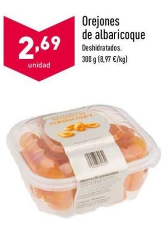 ALDI Orejones de albaricoque 300g oferta